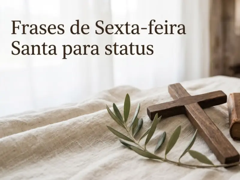 Frases de Sexta-feira Santa para status