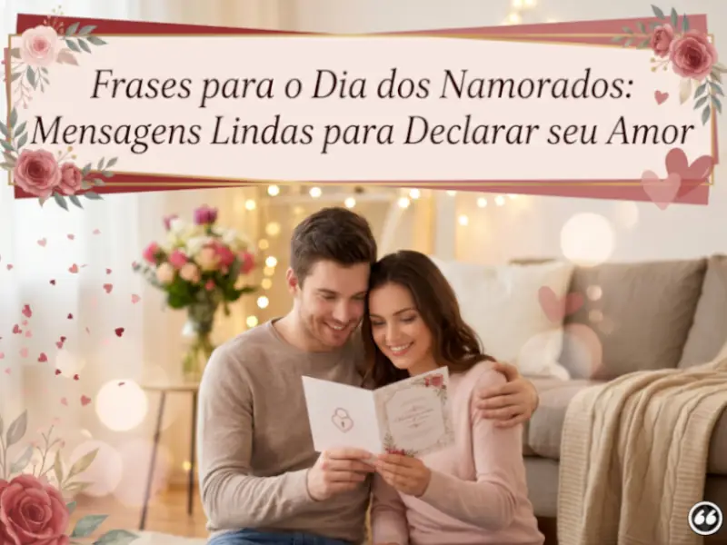 Frases para o Dia dos Namorados