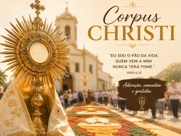 Frases para o feriado de Corpus Christi