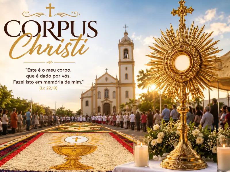 Mensagens para o dia de Corpus Christi