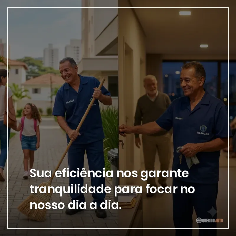 Sua eficiência nos garante tranquilidade para focar no nosso dia a dia.