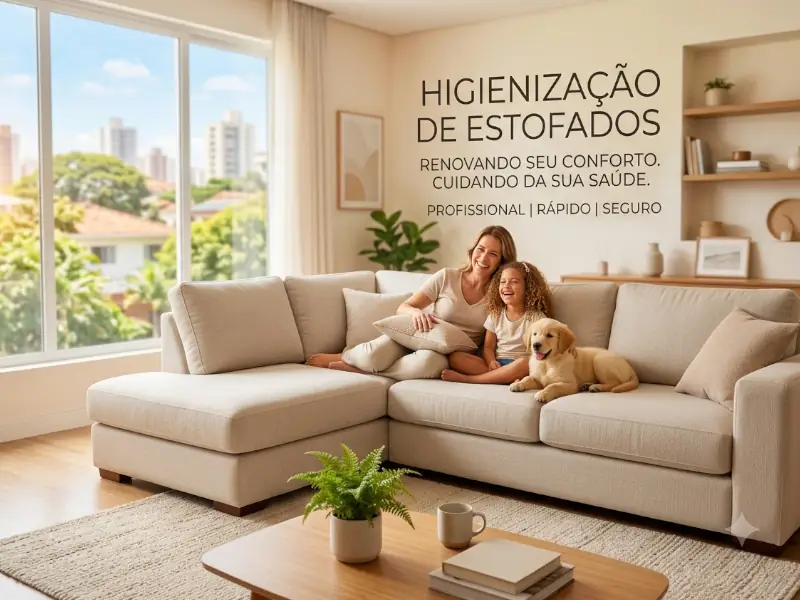 Frases para Propaganda para Higienização de Estofados
