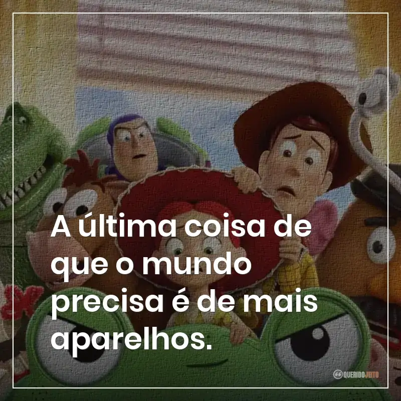 A última coisa de que o mundo precisa é de mais aparelhos.