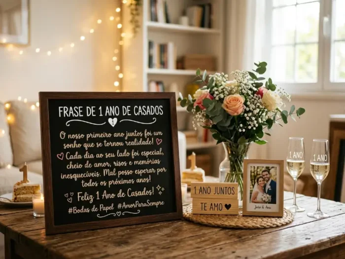 Frases de 1 Ano de Casados